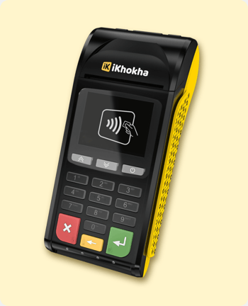 iKhokha Shaker Solo card machine