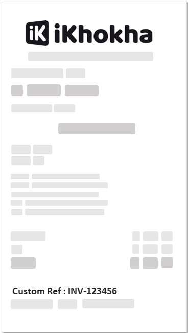 ikhokha mock-up receipt